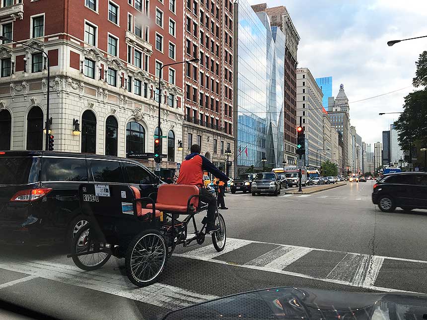  Chicago rickshaw drivers for the children of Kosovo