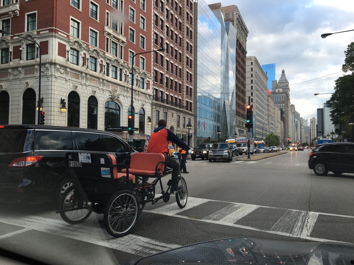  Chicago rickshaw drivers for the children of Kosovo and Metohija